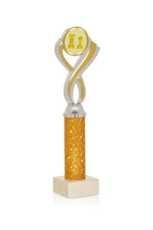 Trofeo Portadiscos ABS Metal./Mármol 16061L/C