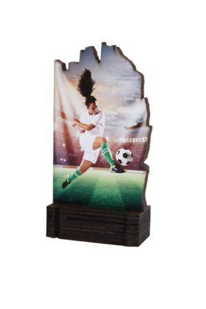 Trofeo Madera Futbol Femenino 22409